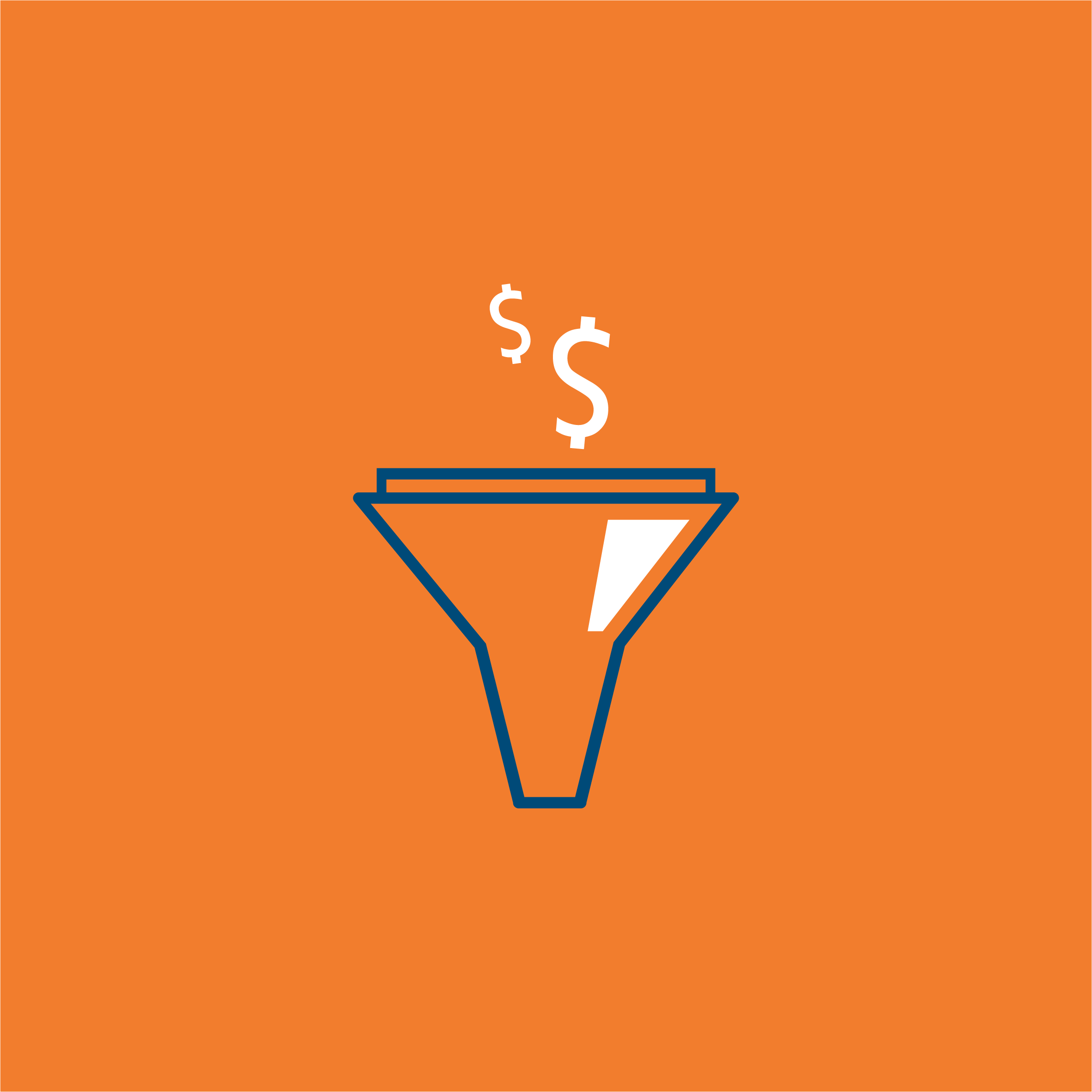 lead funnel icon