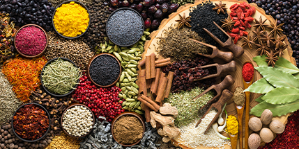 various spices
