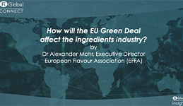 How will the EU Green Deal affect the ingredients industry