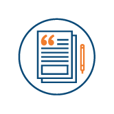 copy writing icon