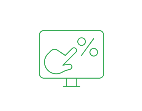 Click to open rate icon
