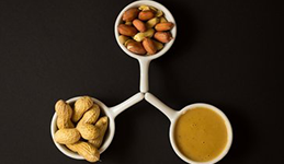 peanuts and peanut butter