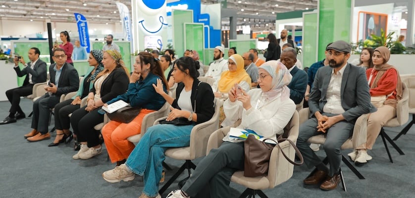 Audience at workshop at Fi Africa