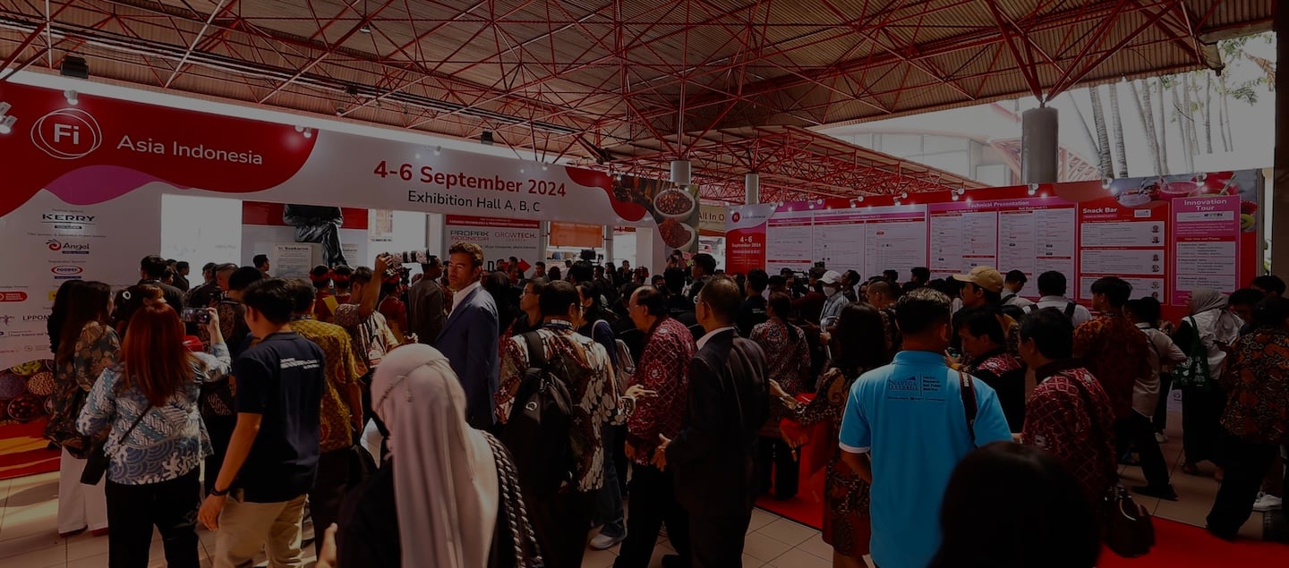 Show floor at Fi Asia Indonesia