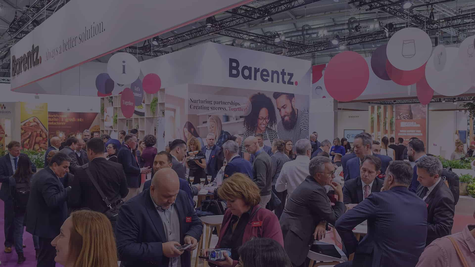 Barentz stand at Fi Europe