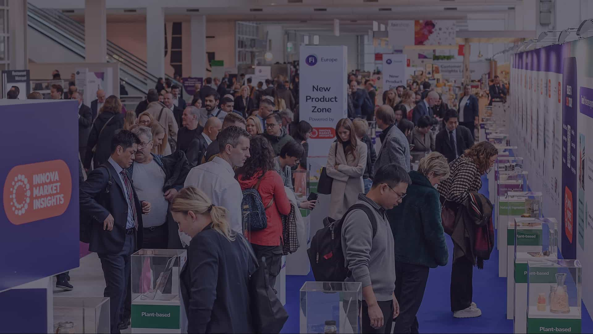 Visitors walking in the conference at Fi Europe