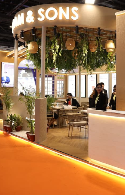 Showing the sustainable stand