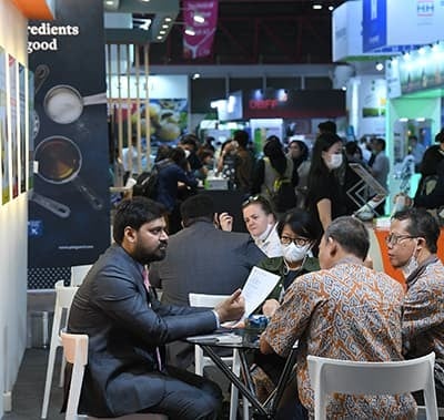 Networking at Fi Asia Indonesia