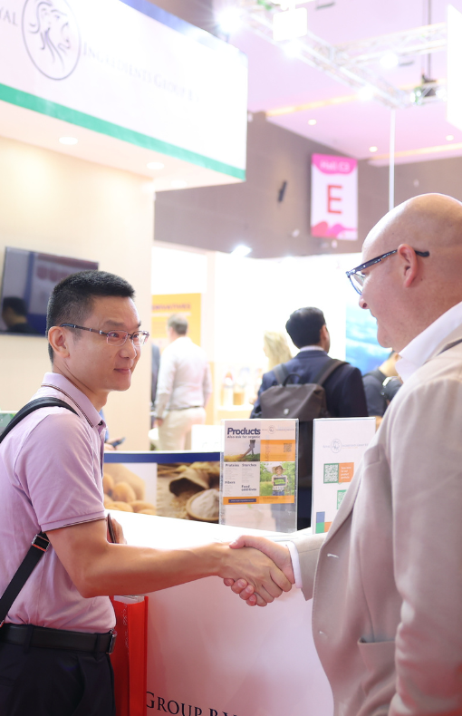 product display area at Fi Asia Indonesia