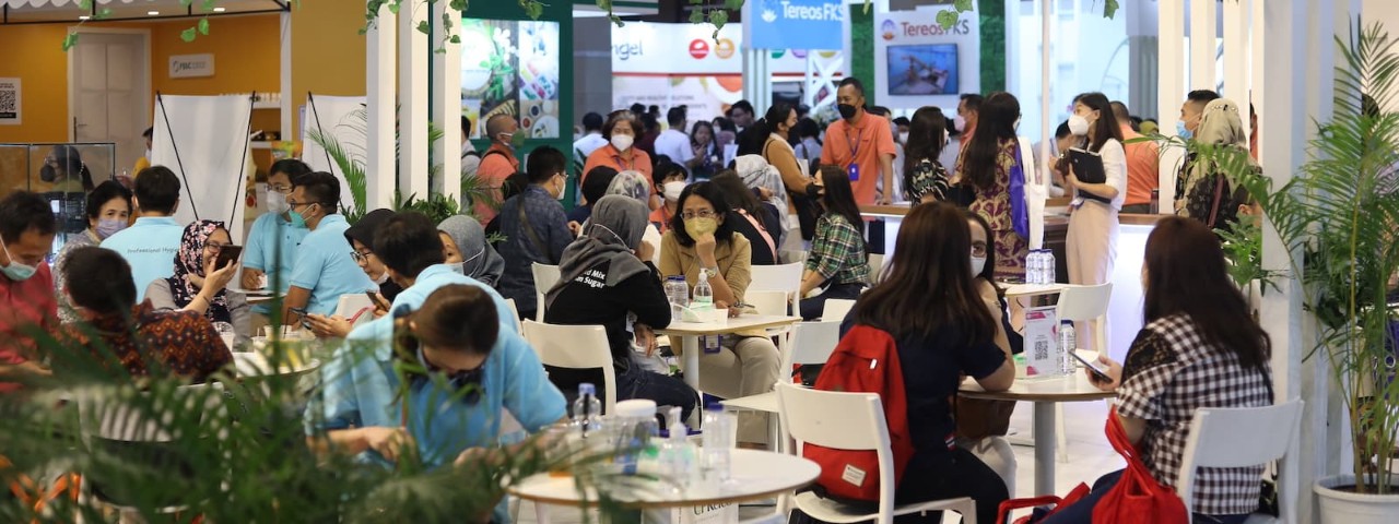 networking at Fi Asia Indonesia