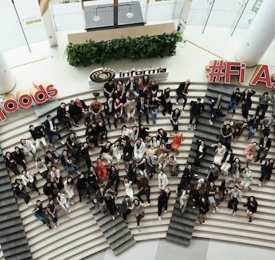 Visitors on the steps at FI Thailand