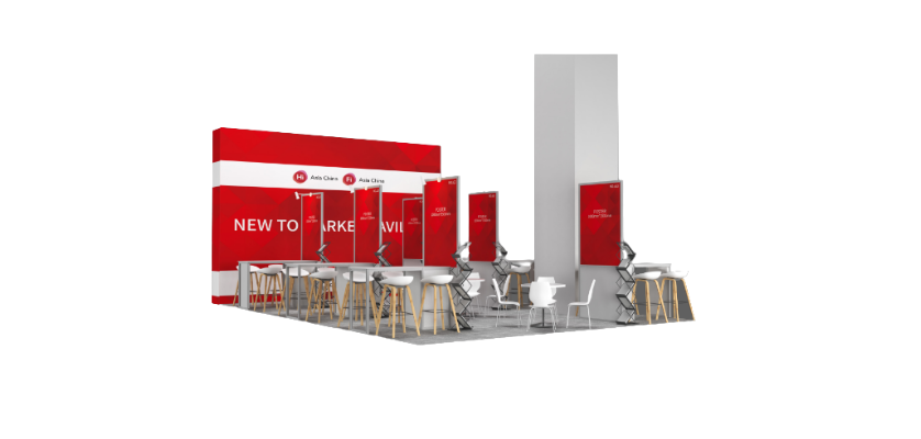 exhibitor stand shell scheme package A