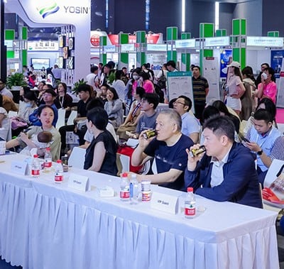 Attendees in a conference at Hi & Fi China