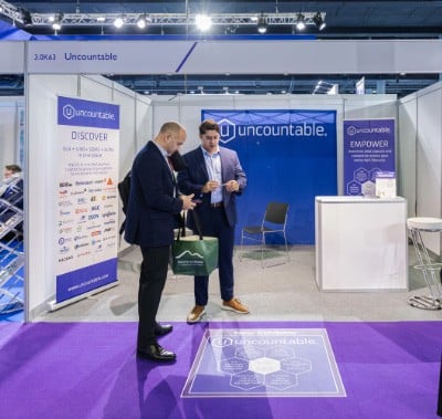 Visitor networking at Fi Europe