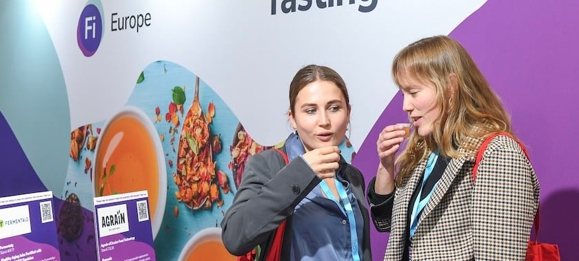 Busy show floor at Fi Europe