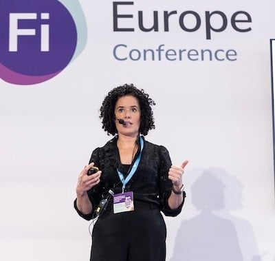 Audience listening to speakers Fi Europe