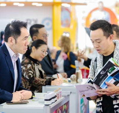 Fi Europe exhibitor and visitor