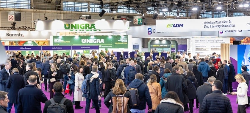 Visitors walking in the corridor at Fi Europe