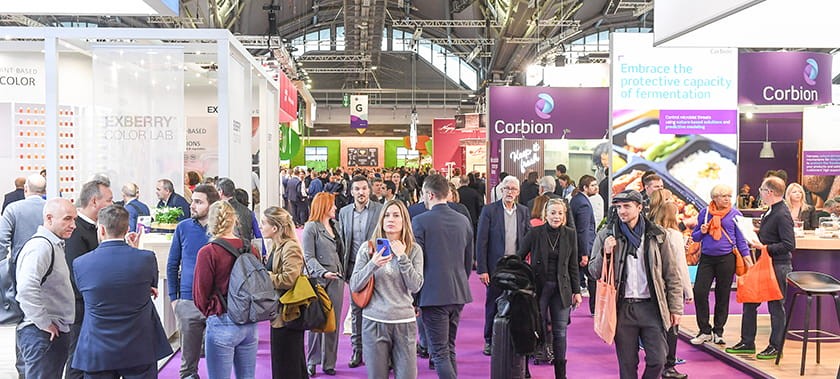 Busy show floor at Fi Europe