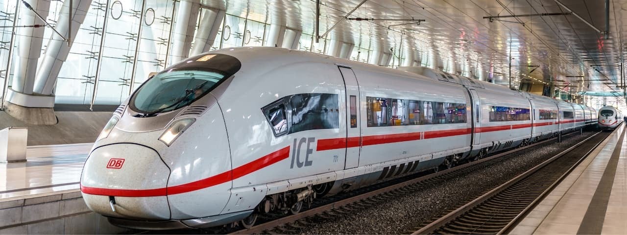 A train heading to Paris