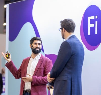 Speakers on stage at Fi Europe Conference