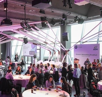 Visitor at Women's Networking Breakfast at Fi Europe