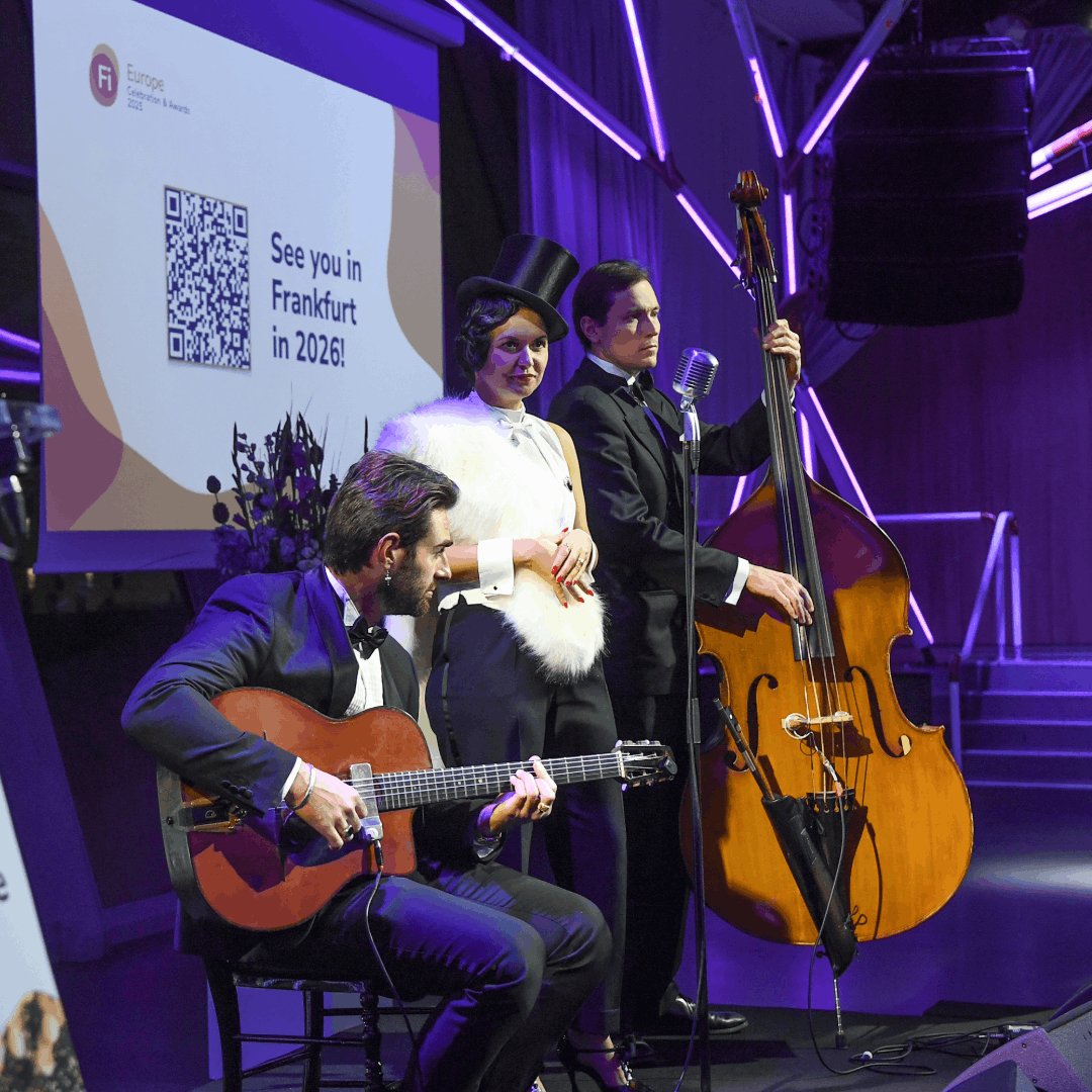 Attendees arriving at Fi Innovation Awards