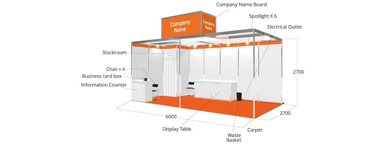 Hi Japan Option 5 Package Booth