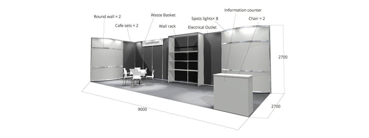 Hi Japan Option 6 Package Booth