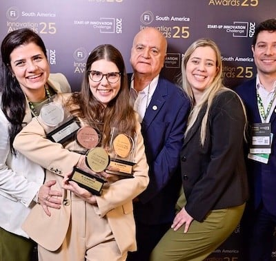 Award winners at the Innovation Awards at Fi South America