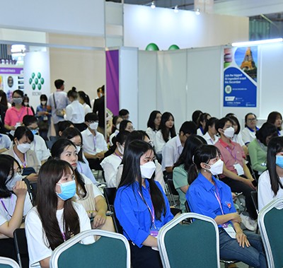 people sitting in a seminar session