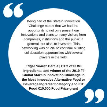 Fi Europe Startup innovation challenge past winner testimonial